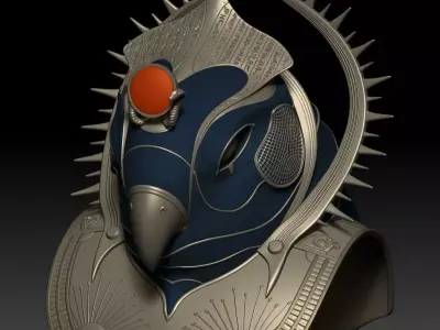 RA Mask 3D print model