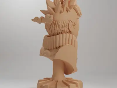 Naruto bust 3D Print 3D print model