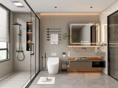 Bathroom 106 3D model