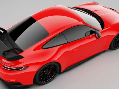 Porsche 911 GT3 3D model