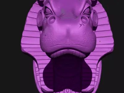 Hippopotamus 3D print model