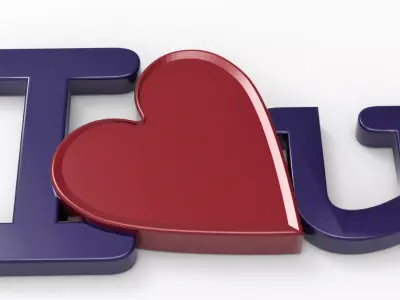 I Love You 3D print  Free 3D print model