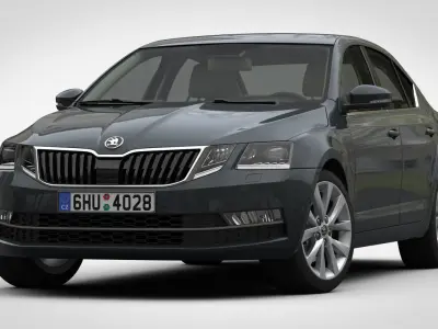 Skoda Octavia 2017 3D model
