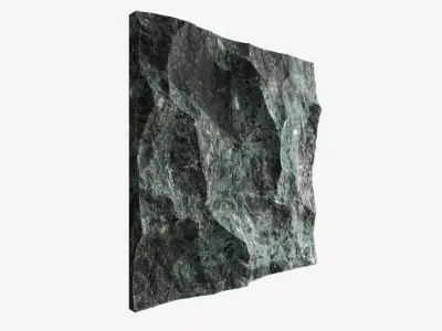 179-RockPanel rock wall art 3D model