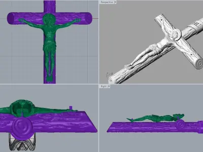Cross 22 3D print model