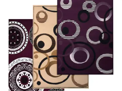 Rug Set 832 3D model