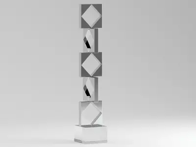 James Prestini Sculpture 3D model