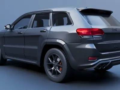 Jeep Grand Cherokee Trackhawk  3D print model