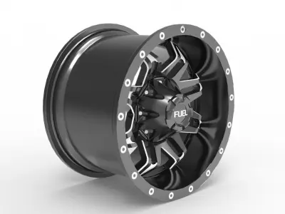 Fuel Lethal wheel rim model 3D print model