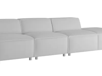 Cameron Sofa With Lounging Unit 3D model