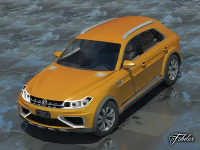 Volkswagen Crossblue coupe 3D model