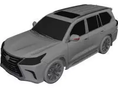 Lexus LX 570 3D model