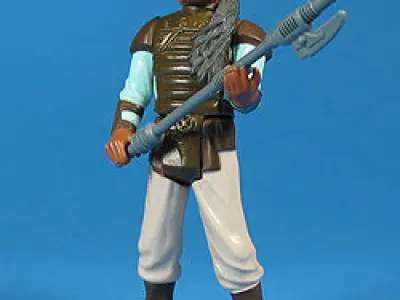 Vintage Weequay Vibro lance 1-18 Scale Hasbro Kenner Free 3D print model