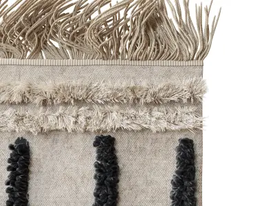 Rug Lorena Canals Bereber Canvas 3D model