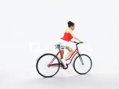 Dream 01G bicycle bike Sports Woman Low-poly 3D model