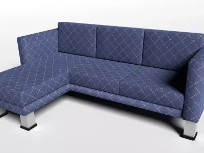 Corner sofa 3D model