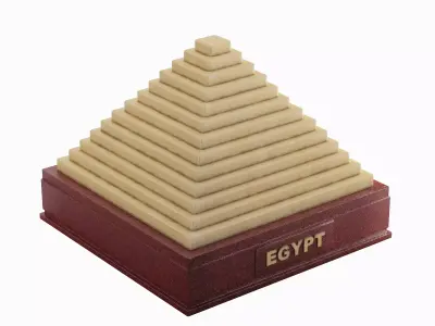 Pyramid Toy A 02 Low-poly 3D model