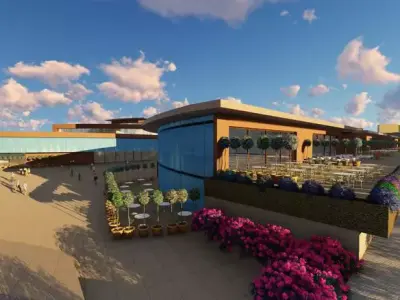 MALL PROJECT AUTOCAD DWG Low-poly 3D model