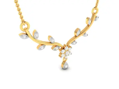 Women Necklace 3D print model purchase