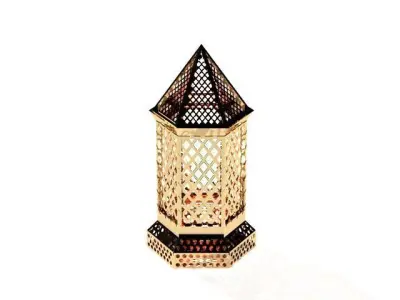 Arabian lamp for decor 3D model