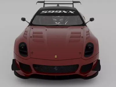 Ferrari 599XX Evo 3D model