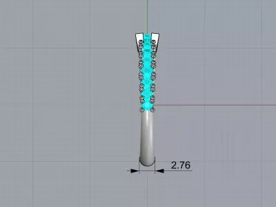 Anello donna motivi Free 3D print model