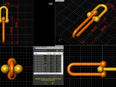 Link Pendant 3D print model