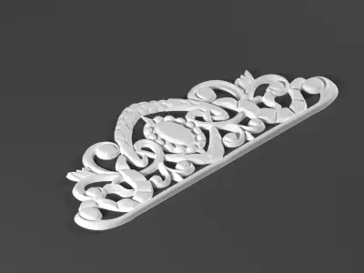 4 ornamental classic decoration 3d model kitbash vol 39 3D model