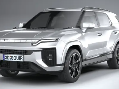 SsangYong KGM Actyon 2025 3D model