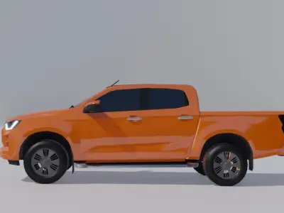 isuzu d-max 2020 3D model buy