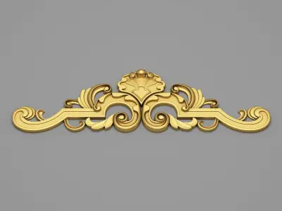 Classic Carved 013 3D model purchase