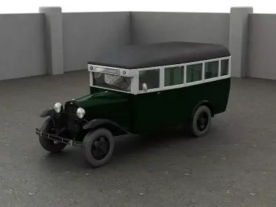 GAZ 03 30 3D model