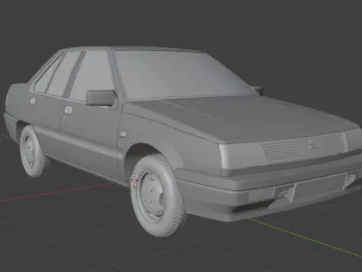 Mitsubishi Lancer C11 and C12 3D model