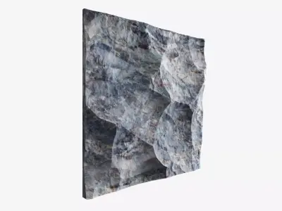 506-RockPanel sandstone rock wall art 3D model