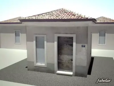Suburban house 1 Free 3D model