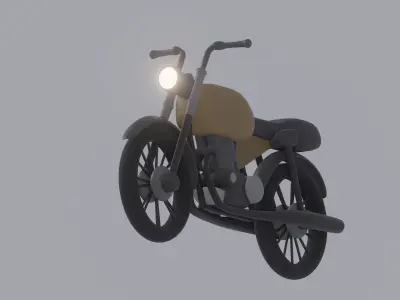 Motorcycle 3D model