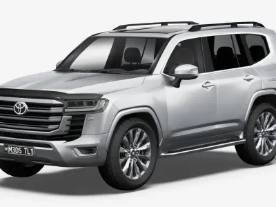 Toyota Land Cruiser 2022 3D model