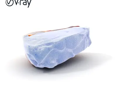 Realistic Raw Meat Steak D Model Pack Low-poly 3D model