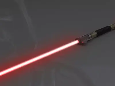 Lightsaber star wars light saber Free 3D model get