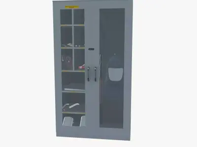 ppe rack 3D model