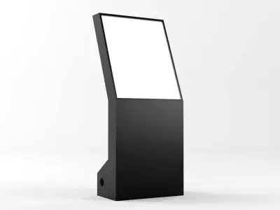 Outdoor Computer Station 3D Model Low-poly 3D model