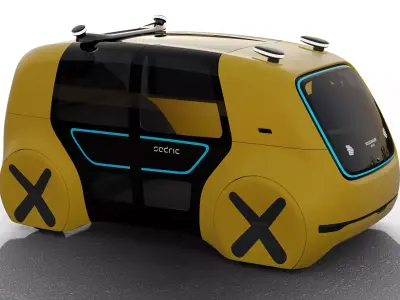 Volks Wagen Sedric Concept NURBS 3D model