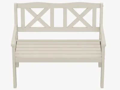 Solliden bench 3D model