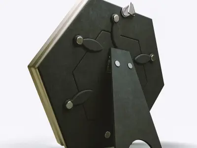 Picture Frame Low-poly 3D model