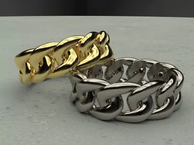 Cuban Ring  3D print model