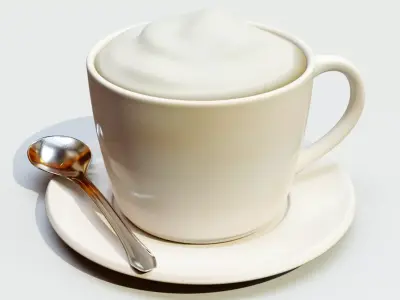 Cup of Coffe 2 3D model