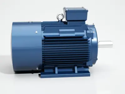 Electric motor 3D model