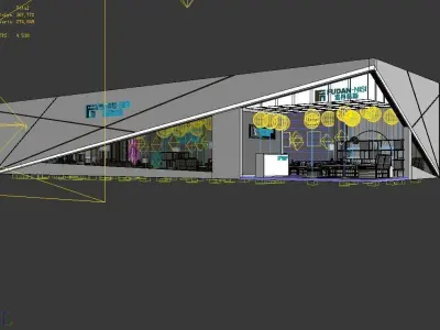 Exhibition - Area - 25X8-3DMAX2010-04 3D model