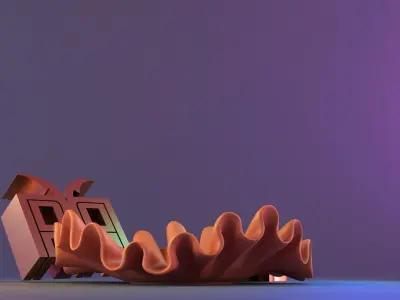 Modern jewelry and key holder 3D print model