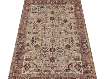 Rug Set 1067 3D model